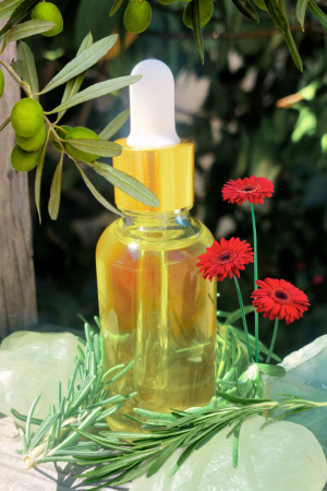 ACEITE SAGRADO DE OLIVA Y ROMERO