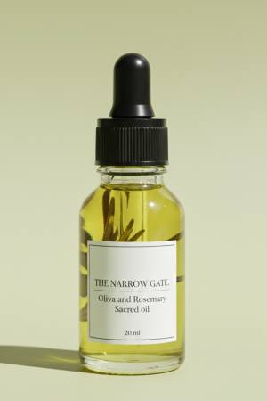 ACEITE SAGRADO DE OLIVA Y ROMERO THE NARROW GATE 