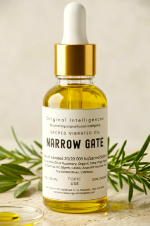 ACEITE SAGRADO DE OLIVA Y ROMERO THE NARROW GATE 30 ML
